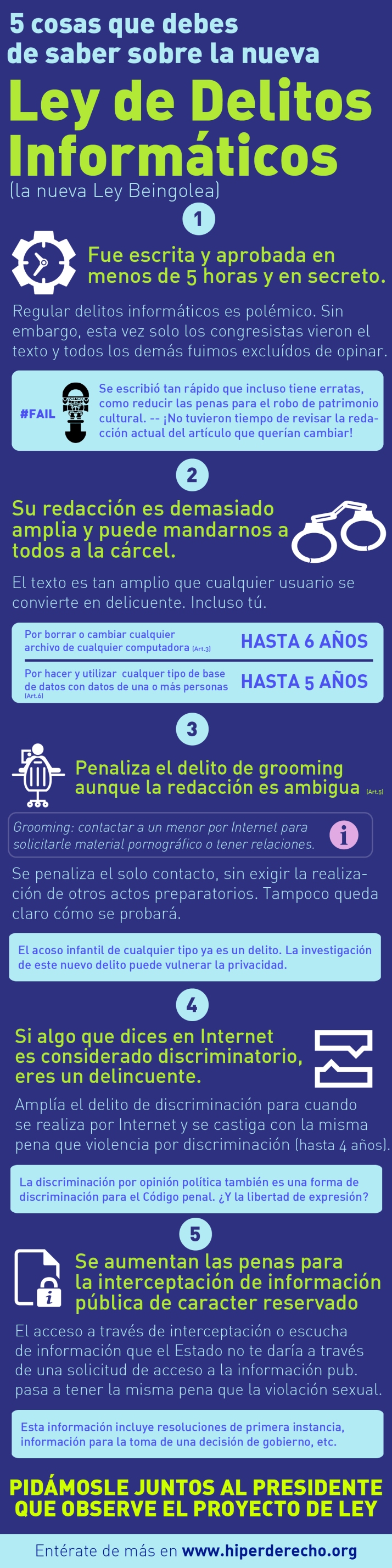 Ley de delitos informáticos en Perú